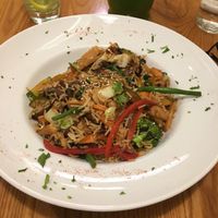 Rice, tofu and vegetables  at Avocado in Athens