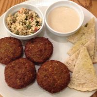 Falafel plate at Avocado in Athens