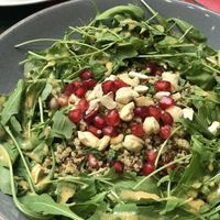 Rocket and quinoa salad at Avocado in Athens