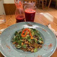Luminous Vegan and Ginger Passion at Avocado in Athens