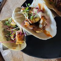 Delicata Squash  #Veganuary at Whiskey Taco Foxtrot in Clawson