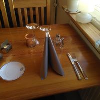 Very nice setting (for a mountain station) at STF Kvikkjokk Fjällstation in Kvikkjokk