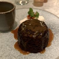 Carrot cake toffee pudding at Mallow - Borough Market in South East London
