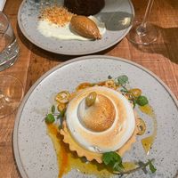 Meringue and chocolate cake at Mallow - Borough Market in South East London