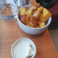 Home fries at Mallow - Borough Market in South East London