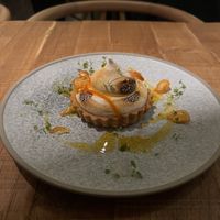 Lemon meringue pie  at Mallow - Borough Market in South East London