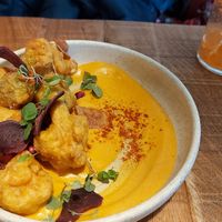 Cauliflower chaat at Mallow - Borough Market in South East London