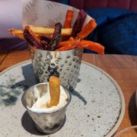 Root fries at Mallow - Borough Market in South East London