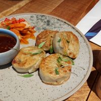 Son dumplings at Mallow - Borough Market in South East London