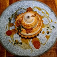 kumquat lemon meringue pie at Mallow - Borough Market in South East London