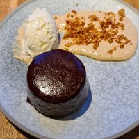 Chocolate hazelnut financier at Mallow - Borough Market in South East London
