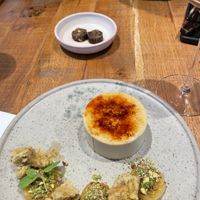 Creme brûlée   at Mallow - Borough Market in South East London