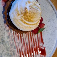 Chocolate tart smore at Mallow - Borough Market in South East London