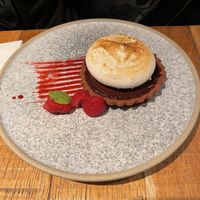 Tarte de chocolate  at Mallow - Borough Market in South East London