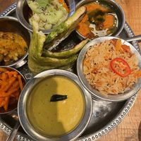 Thali  at Mallow - Borough Market in South East London