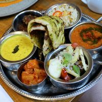 market thali at Mallow - Borough Market in South East London