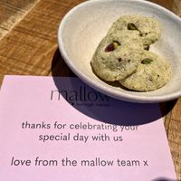 Pistachio biscuits   at Mallow - Borough Market in South East London