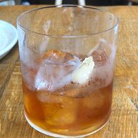 banana hazelnut old fashioned at Mallow - Borough Market in South East London