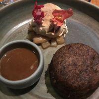 Banana toffee pudding   at Mallow - Borough Market in South East London