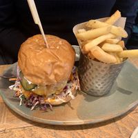 Truffle burger 🍔  at Mallow - Borough Market in South East London