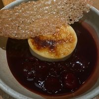 Creme brulee at Mallow - Borough Market in South East London