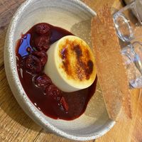 Crème brûlé   at Mallow - Borough Market in South East London