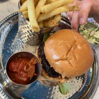 Tempeh burger   at Mallow - Borough Market in South East London