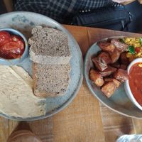 Full English breakfast - gluten free at Mallow - Borough Market in South East London