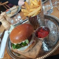 Chikn burger at Mallow - Borough Market in South East London