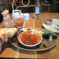 Half eaten full English   at Mallow - Borough Market in South East London