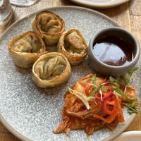 Dumplings  at Mallow - Borough Market in South East London