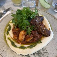 pimento bulgur chorizo   at Mallow - Borough Market in South East London