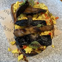 Tofu scramble toast   at Mallow - Borough Market in South East London