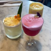 2 cocktails and a juice   at Mallow - Borough Market in South East London