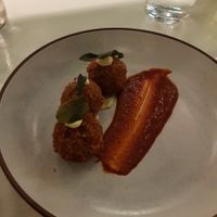 Chorizo croquettes   at Mallow - Borough Market in South East London