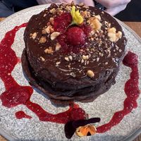 Black Forest Chocolate Pancakes 🤤  at Mallow - Borough Market in South East London