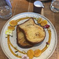 Crème brûlée French toast   at Mallow - Borough Market in South East London