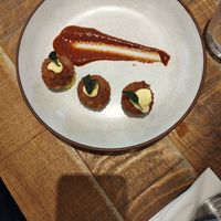 Chirozo croquettes at Mallow - Borough Market in South East London