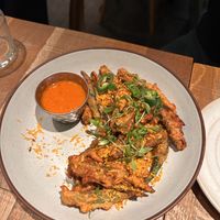 Okra - really liked this! Chewy - never had like this before.   at Mallow - Borough Market in South East London