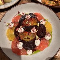 The beetroot and citrus small plate - expected this to be better than it was.   at Mallow - Borough Market in South East London