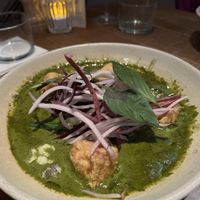 Green Amok curry (comes with rice or bread)  at Mallow - Borough Market in South East London