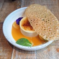 Crème brûlée at Mallow - Borough Market in South East London