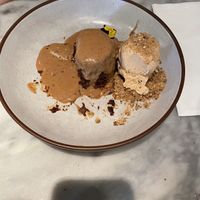 Sticky toffee pudding  at Mallow - Borough Market in South East London