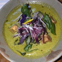 Green curry at Mallow - Borough Market in South East London