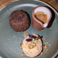 Sticky toffee pudding at Mallow - Borough Market in South East London