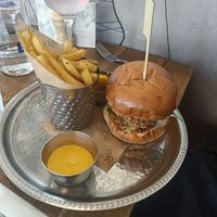 Burger at Mallow - Borough Market in South East London