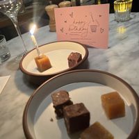 Birthday treat! Sharing menu Aug 2024  at Mallow - Borough Market in South East London