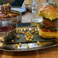 Vada pao   at Mallow - Borough Market in South East London