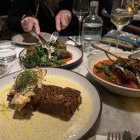 The Lasagna was the best! But I would have tried the entire menu   at Mallow - Borough Market in South East London