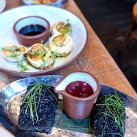 Part of taste menu at Mallow - Borough Market in South East London